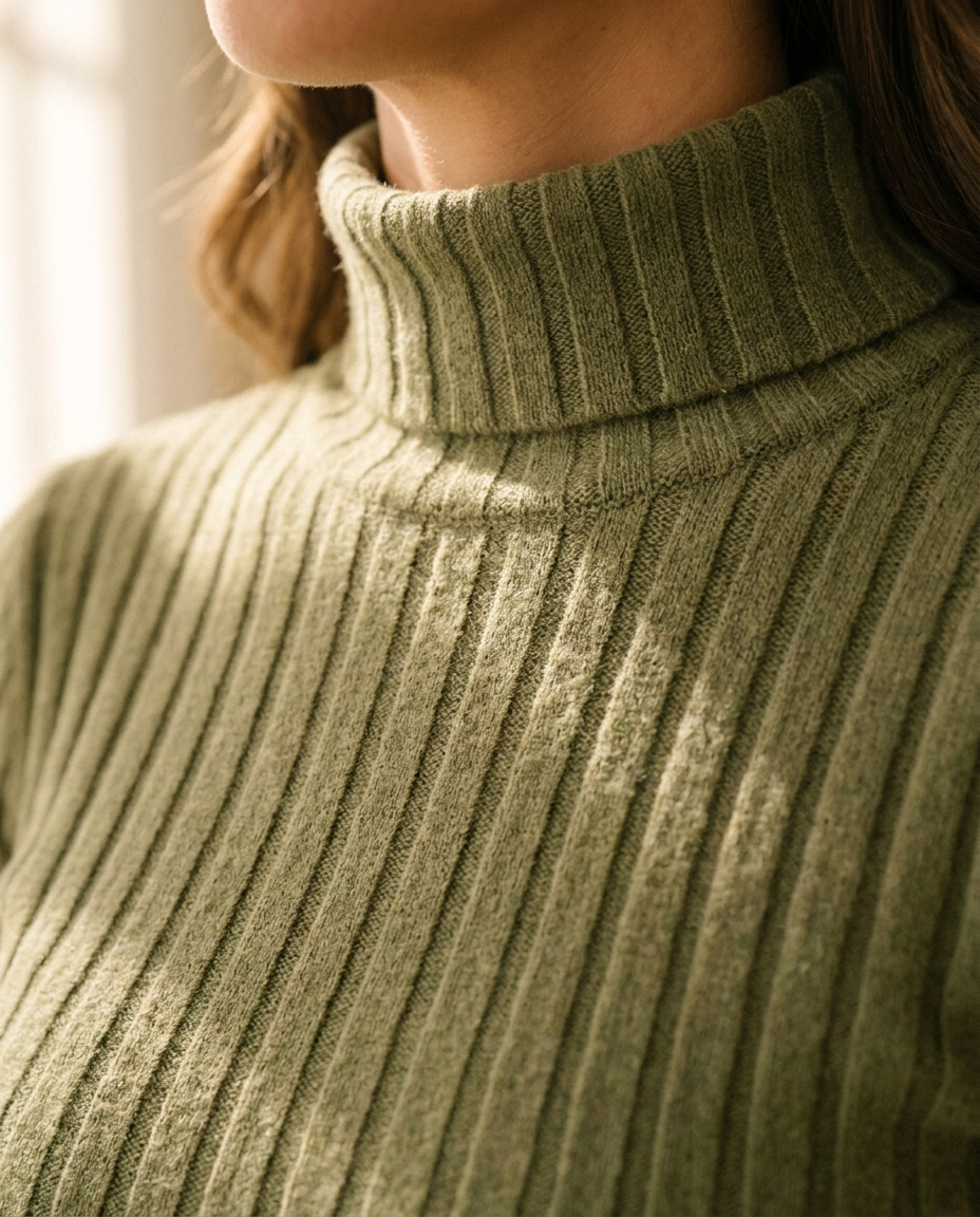 The Ribbed Lounge Set — detail